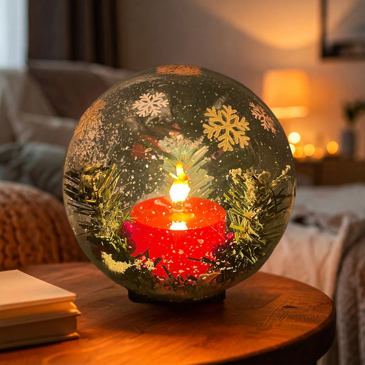 The Christmas Globe Light