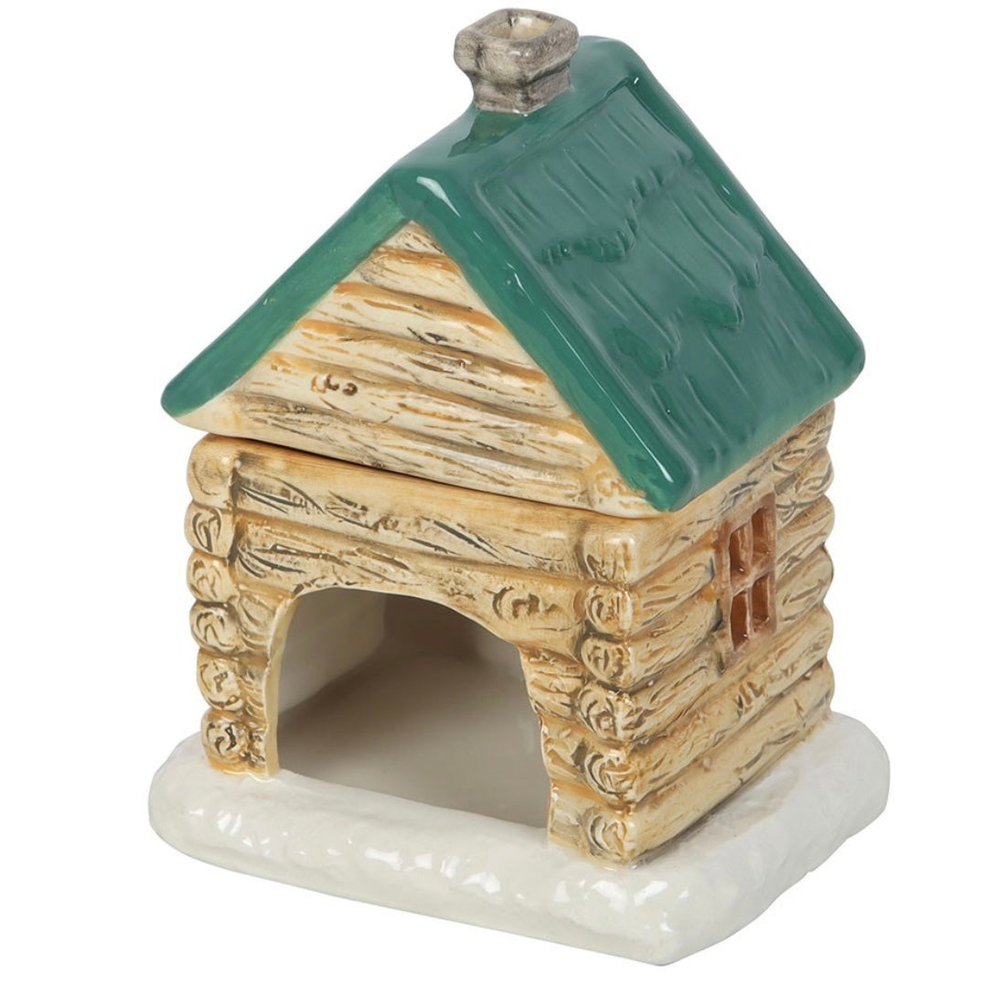 Green Woodland house Wax Warmer