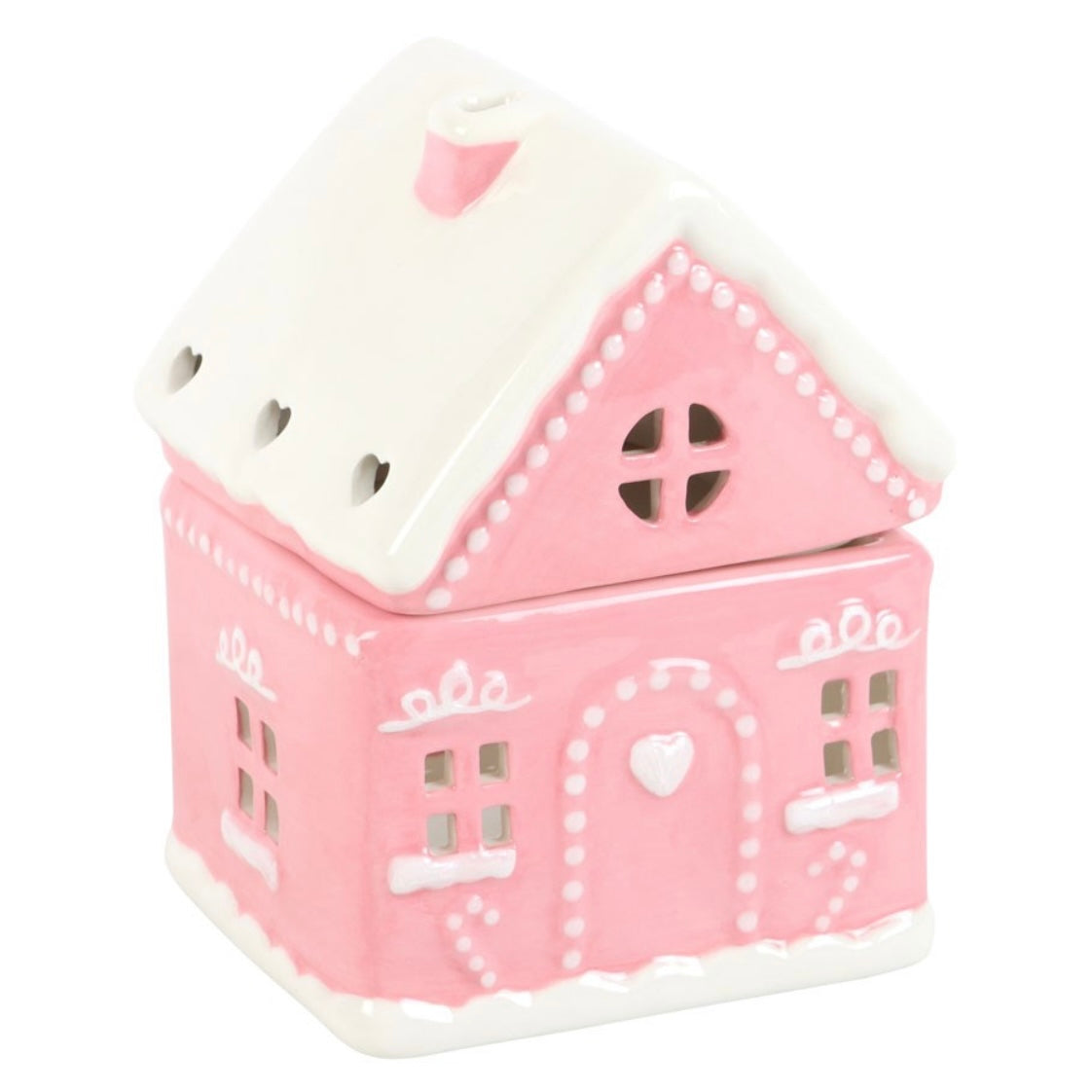 Pink Gingerbread House Wax Warmer