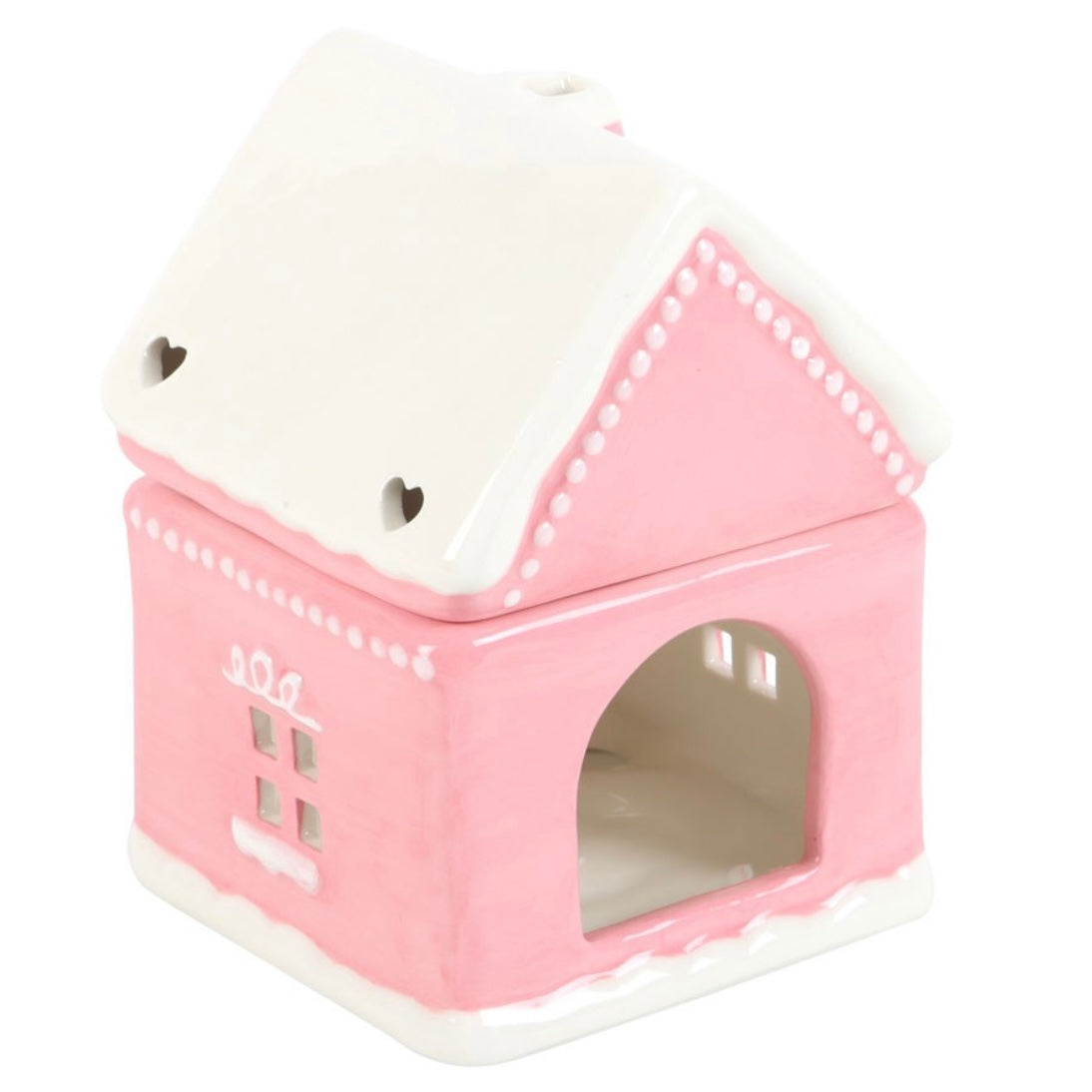 Pink Gingerbread House Wax Warmer
