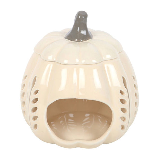 Cream pumpkin Wax Warmer