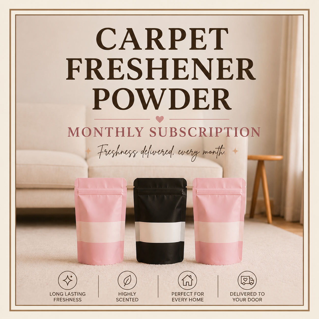 Subscription Box - Carpet Freshener Powder
