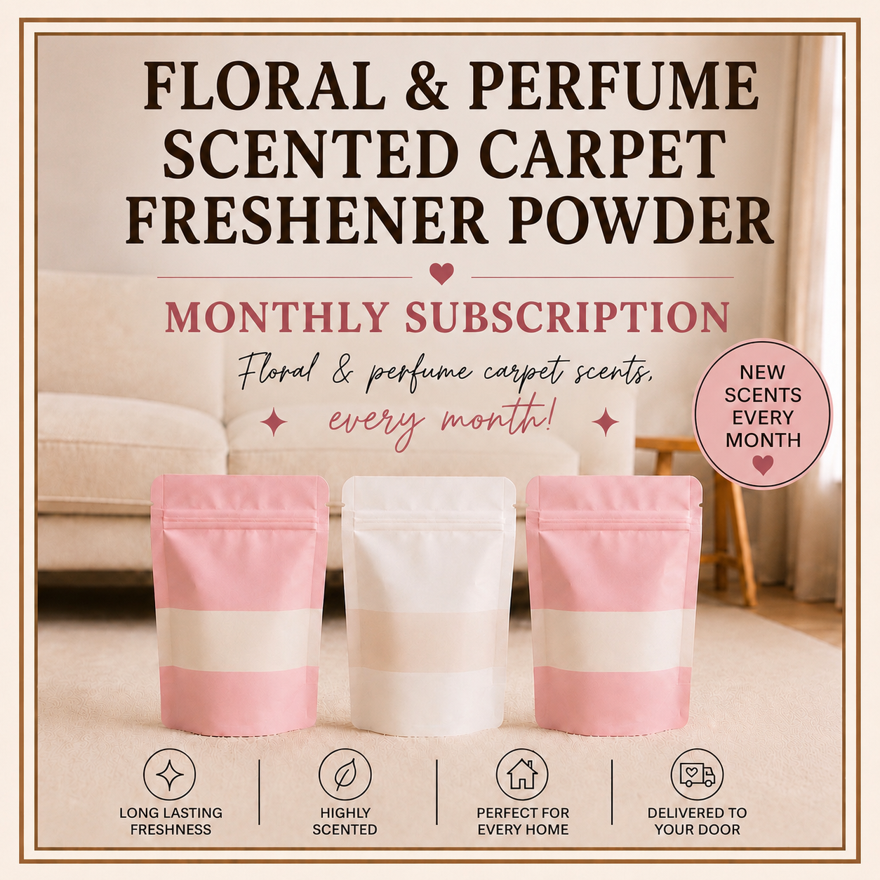 Subscription Box - Carpet Freshener Powder