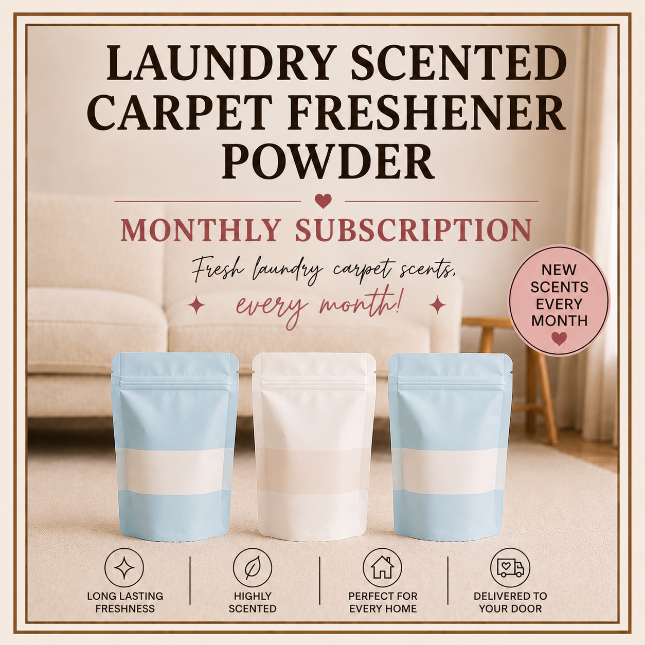 Subscription Box - Carpet Freshener Powder