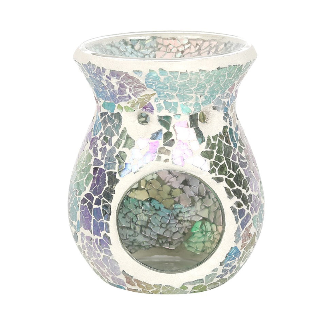 Small mosaic wax warmer