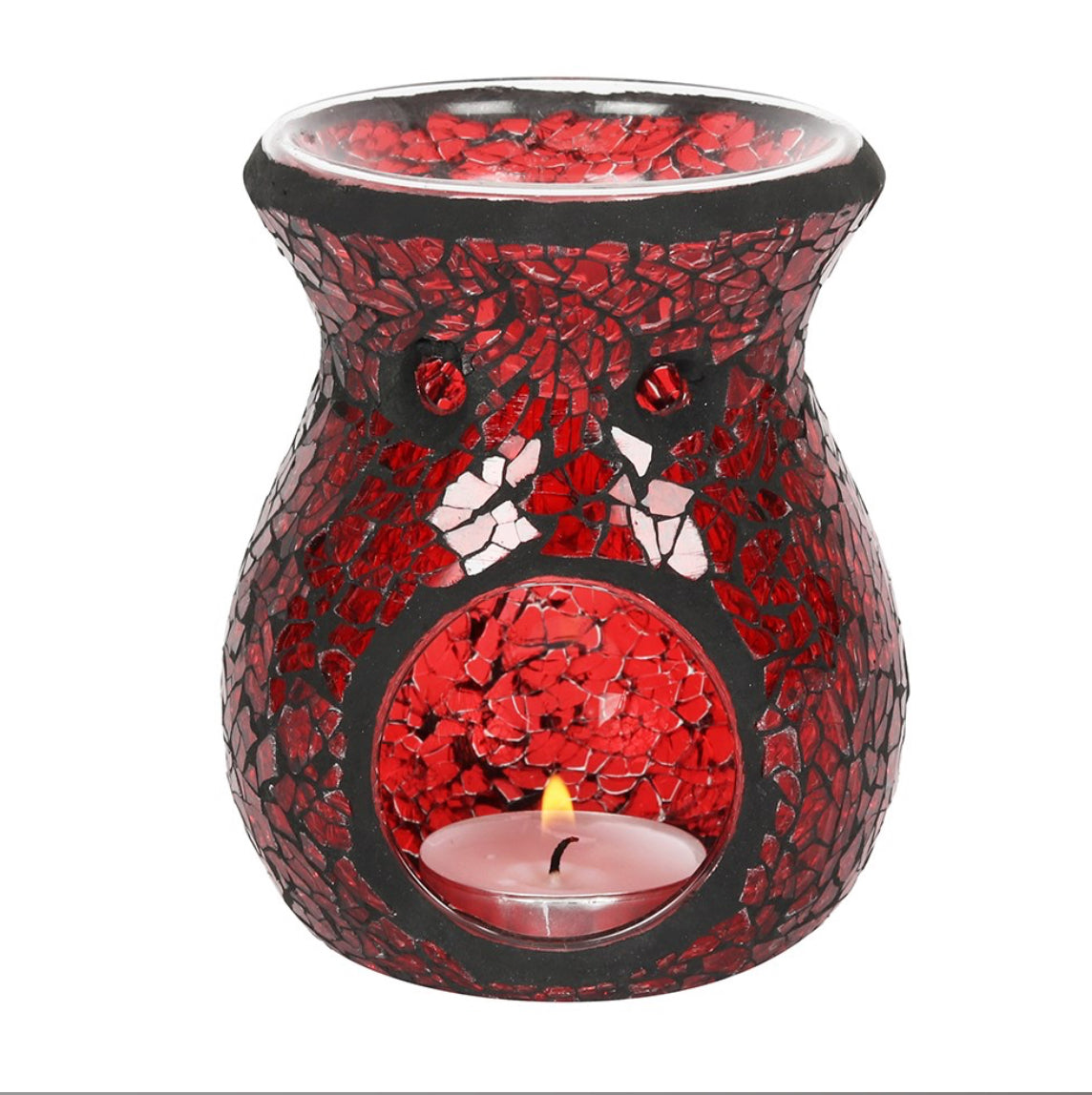 Small mosaic wax warmer