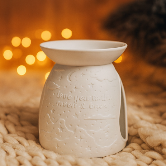 Love you to the Moon & Back Tealight Wax Warmer